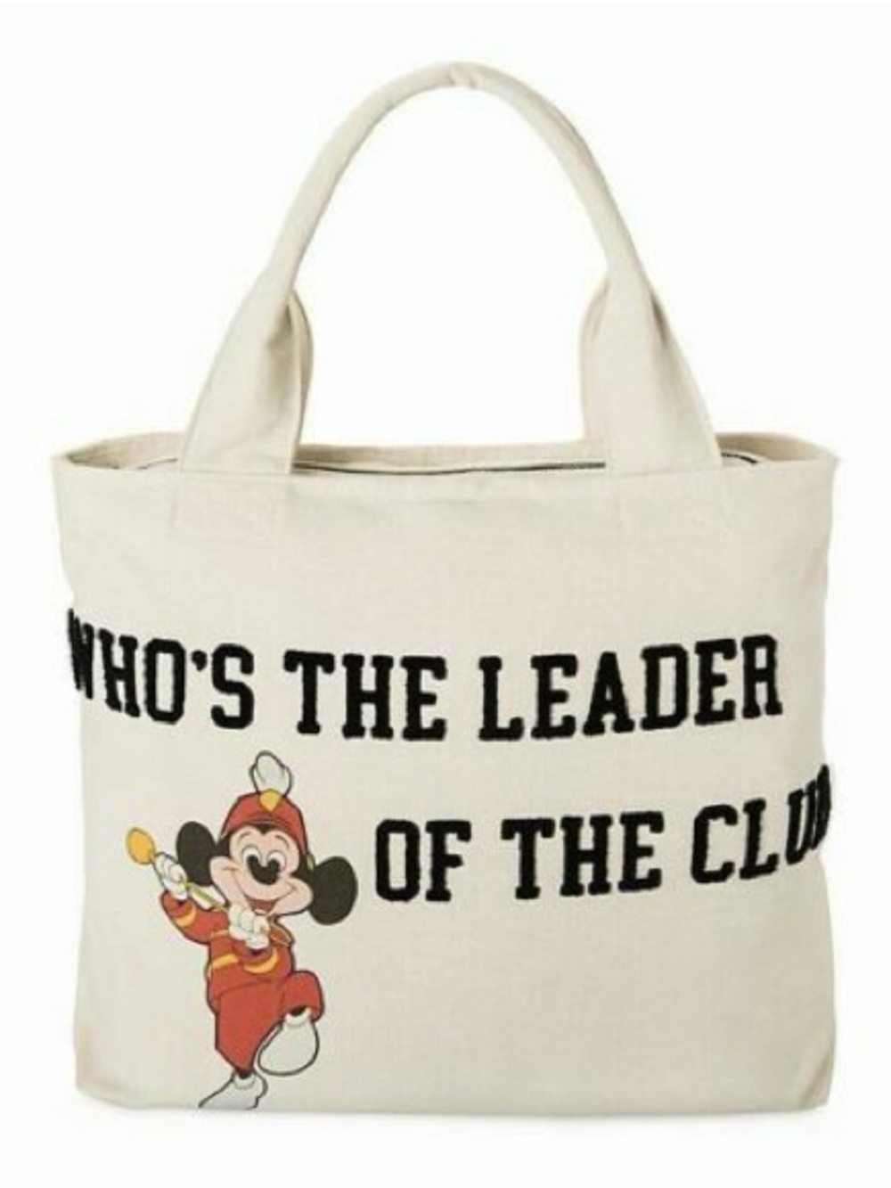 NEW Disney Mickey Canvas Tote